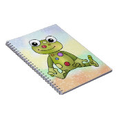 Frosch mit Punkten Notitieboek (Rechterzijde)