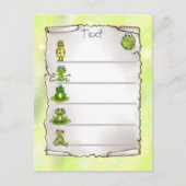 Frösche briefkaart (Voorkant)