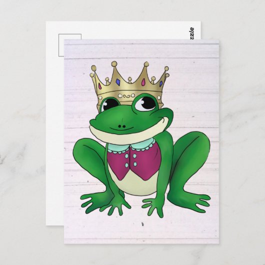 Froschkönig Briefkaart (Voorkant / Achterkant)