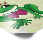 Froschkönig Foto Afdruk (Hoek)
