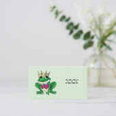 Froschkönig Visitekaartje (Staand voorkant)