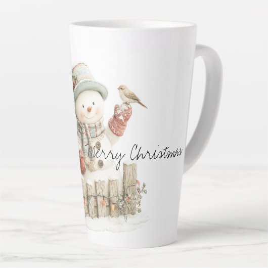 Frost and Friendship in a Holly-Touched Moment Latte Mok (Rechterhoek)