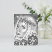 Frost Angel Briefkaart (Staand voorkant)