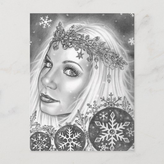 Frost Angel Briefkaart (Voorkant)