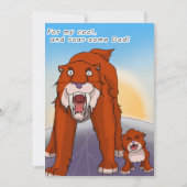 Frost Babies Vaderdag Bedankkaart (Voorkant)