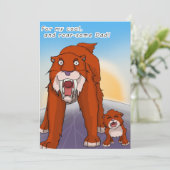 Frost Babies Vaderdag Bedankkaart (Staand voorkant)