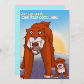 Frost Babies Vaderdag Bedankkaart (Voorkant / Achterkant)