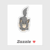 Frost Babies Zhur sticker wolf pup (Vel)