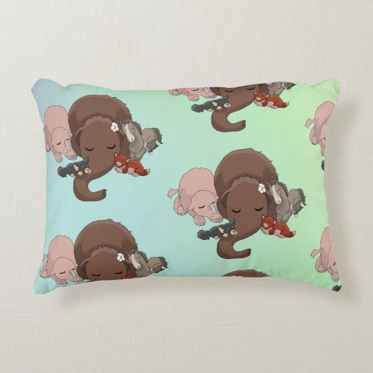 Frost baby's accentkussen voor kinderkamer of spee accent kussen (Voorkant)