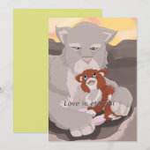 Frost Baby's Love Is Eternal Bedankkaart (Voorkant / Achterkant)