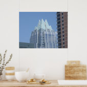 Frost Bank Building Austin, Texas Poster (Keuken)