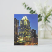Frost Bank Tower, Austin, Texas, VS Briefkaart (Staand voorkant)
