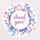 Frost Berry Winter Party Labels (Design 1)