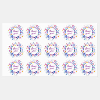 Frost Berry Winter Party Labels