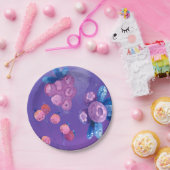 Frost Berry Winter Party Papieren Bordje (Feest)