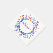 Frost Berry Winter Party Servet (Hoek)