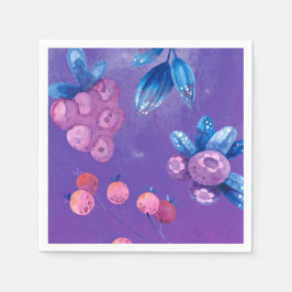 Frost Berry Winter Party Servet