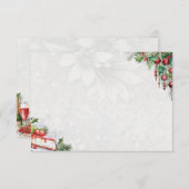 Frost Bite Basic Blank Recept Kaart (Voorkant / Achterkant)