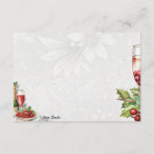 Frost Bite Basic Blank Recept Kaart (Achterkant)