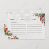 Frost Bite Basic Recept Kaart (Voorkant / Achterkant)