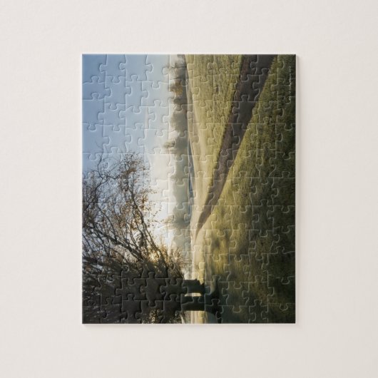 Frost-Covered Golf Course Legpuzzel (Verticaal)