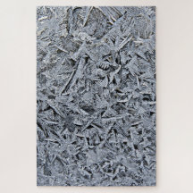 Frost Crystals Close Up