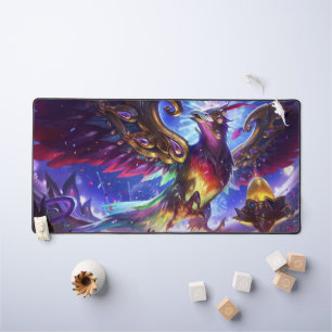 Frost Dragon Gaming Desk Mat Deskmat