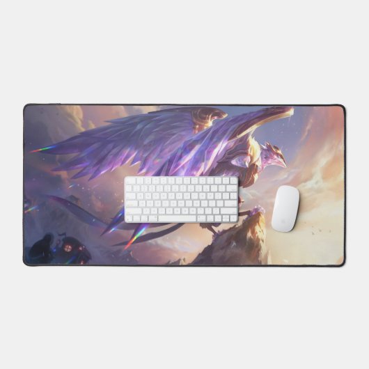 Frost Dragon Gaming Desk Mat  Deskmat (Keyboard & Muis)