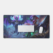 Frost Dragon Gaming Desk Mat  Deskmat (Keyboard & Muis)
