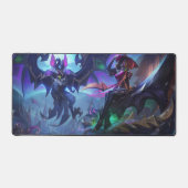 Frost Dragon Gaming Desk Mat  Deskmat (Voorkant)