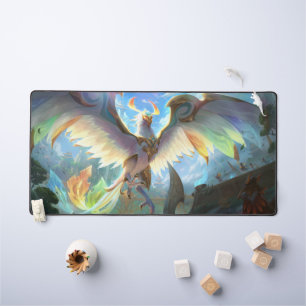Frost Dragon Gaming Desk Mat Deskmat