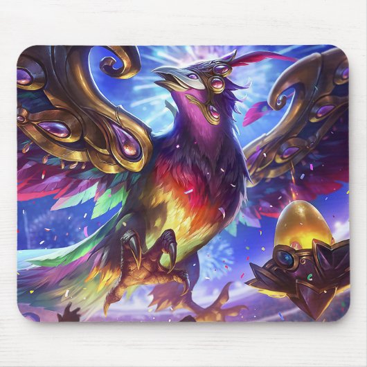 Frost Dragon Gaming Mousepad |  Muismat (Voorkant)