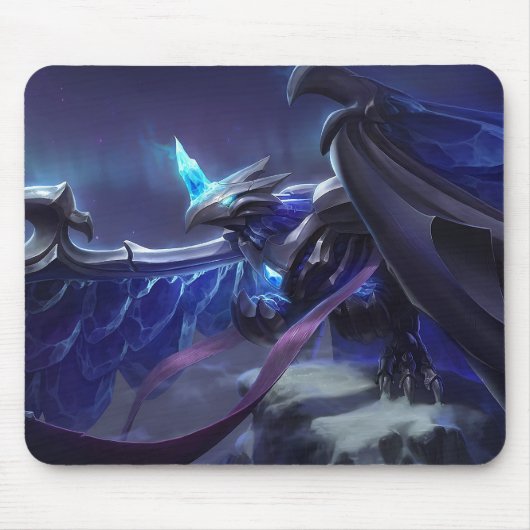Frost Dragon Gaming Mousepad |  Muismat (Voorkant)