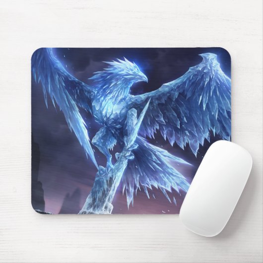 Frost Dragon Gaming Mousepad |  Muismat (Met muis)