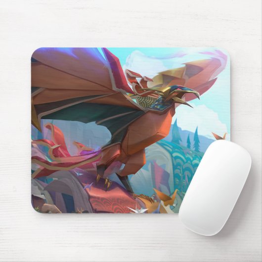 Frost Dragon Gaming Mousepad | Muismat (Met muis)