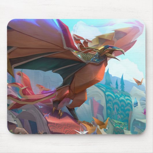 Frost Dragon Gaming Mousepad |  Muismat (Voorkant)