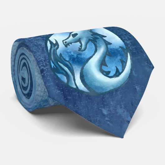 Frost Dragon Stropdas (Opgerold)