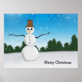 Frost E. Snowman Poster (Voorkant)