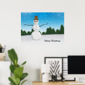 Frost E. Snowman Poster (Thuiskantoor)
