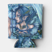 Frost Fairy Meisje's Uitzicht van een Sapphire Win Blikjeskoeler (Voorkant)