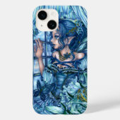 Frost Fairy Meisje's Uitzicht van een Sapphire Win Case-Mate iPhone Case (Achterkant)