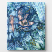 Frost Fairy Meisje's Uitzicht van een Sapphire Win Fotoplaat (Voorkant)