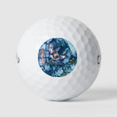 Frost Fairy Meisje's Uitzicht van een Sapphire Win Golfballen (Voorkant)