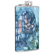 Frost Fairy Meisje's Uitzicht van een Sapphire Win Heupfles (Rechts)