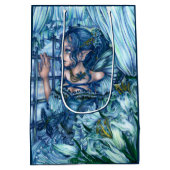 Frost Fairy Meisje's Uitzicht van een Sapphire Win Medium Cadeauzakje (Achterkant)