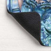 Frost Fairy Meisje's Uitzicht van een Sapphire Win Muismat (Hoek)