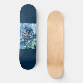Frost Fairy Meisje's Uitzicht van een Sapphire Win Persoonlijk Skateboard (Voorkant)