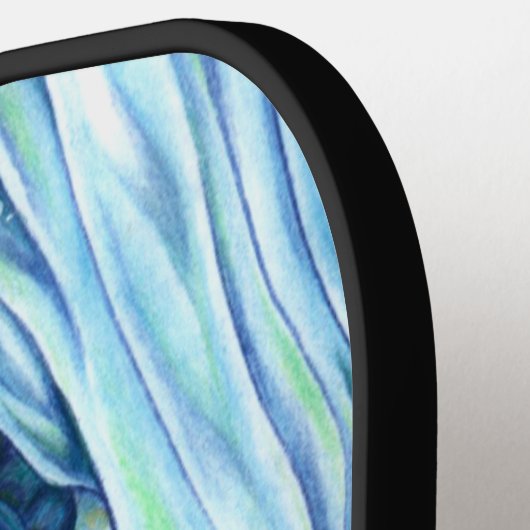 Frost Fairy Meisje's Uitzicht van een Sapphire Win Pickleball Paddle (Links Detail)