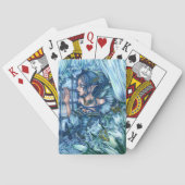 Frost Fairy Meisje's Uitzicht van een Sapphire Win Pokerkaarten (Achterkant)