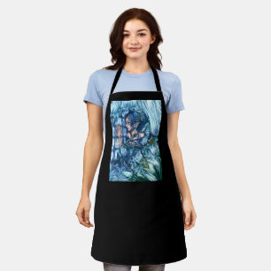 Frost Fairy Meisje's Uitzicht van een Sapphire Win Schort